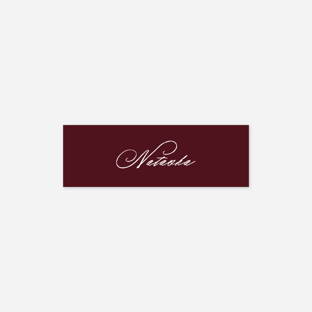 Elegance Name Cards
