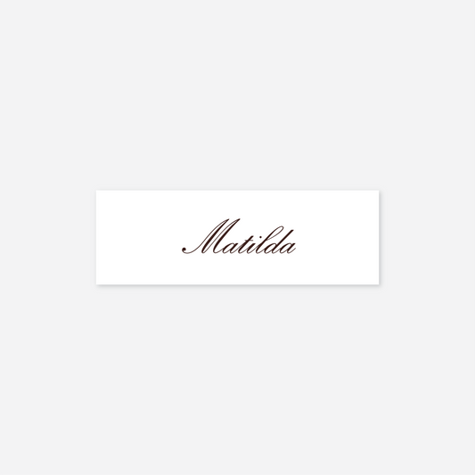 Heritage Name Cards