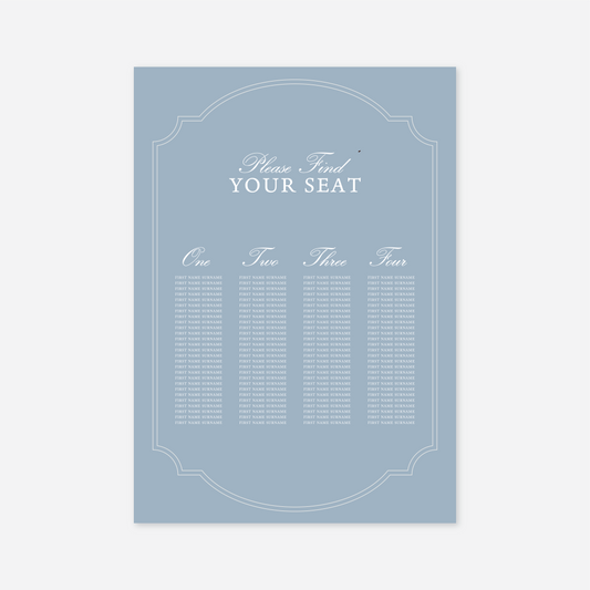 Heritage Seating Chart