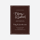 Whimsical Wedding Invitation