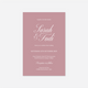 Classic Wedding Invitation