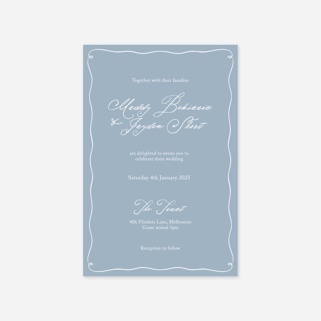 Elegance Wedding Invitation
