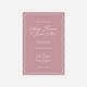 Elegance Wedding Invitation