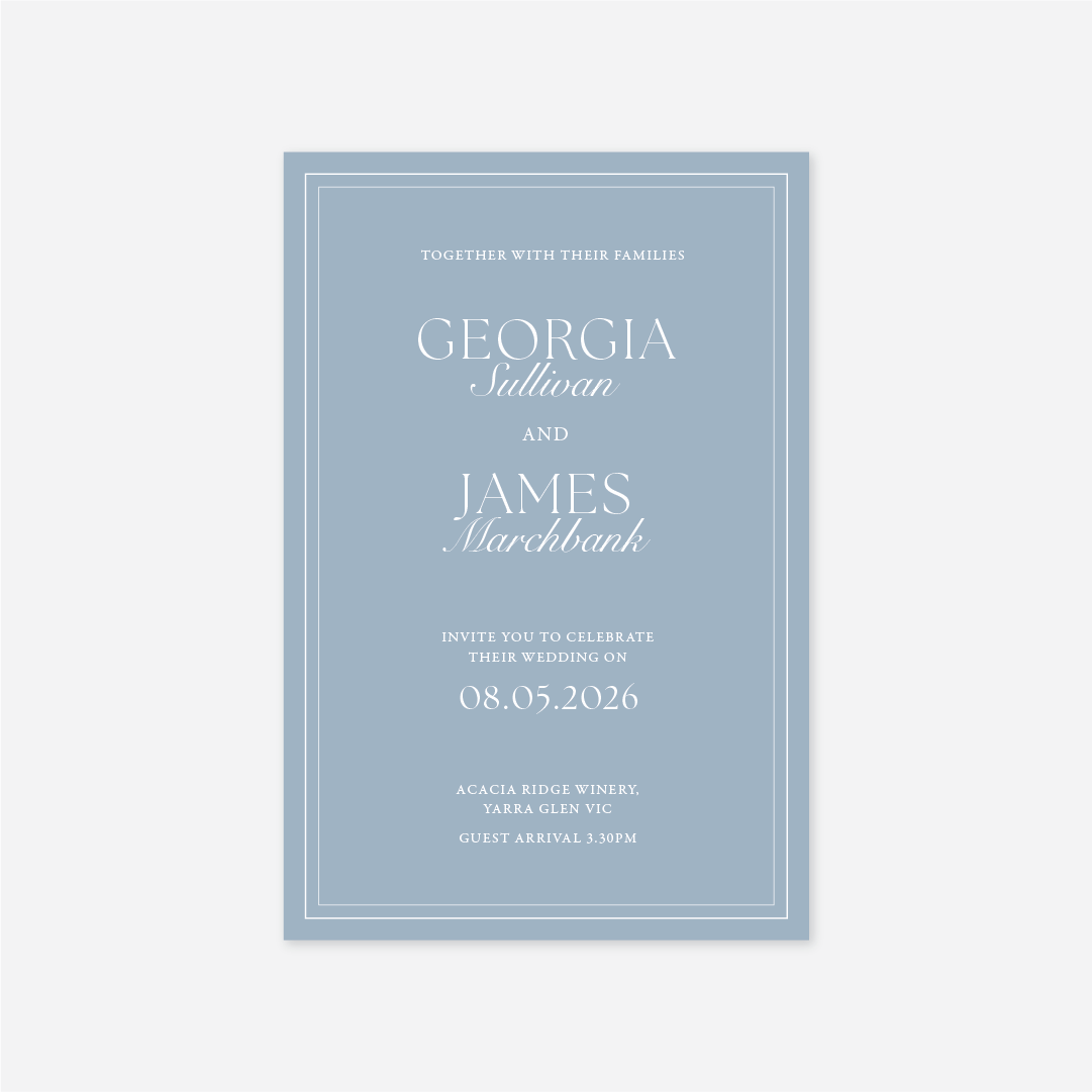 Romance Wedding Invitation