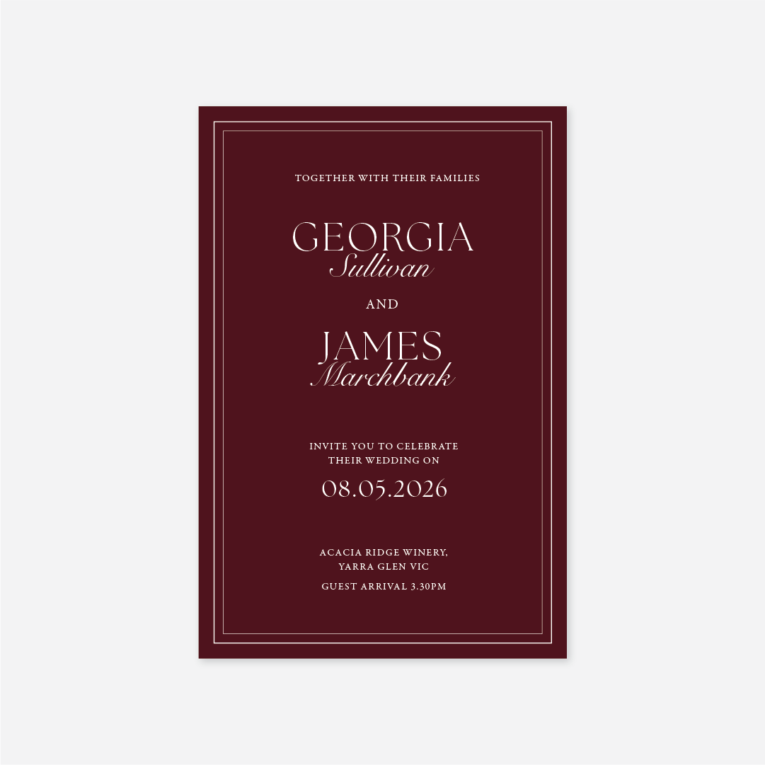 E-Wedding Invitation