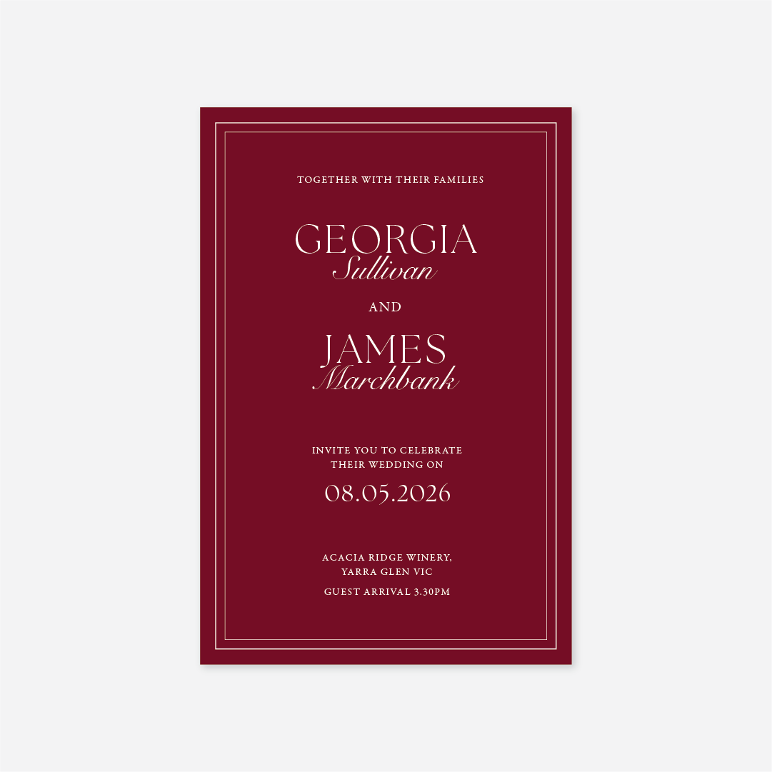 E-Wedding Invitation