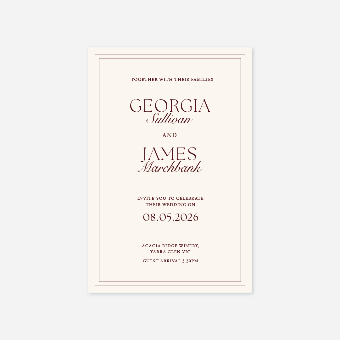 E-Wedding Invitation