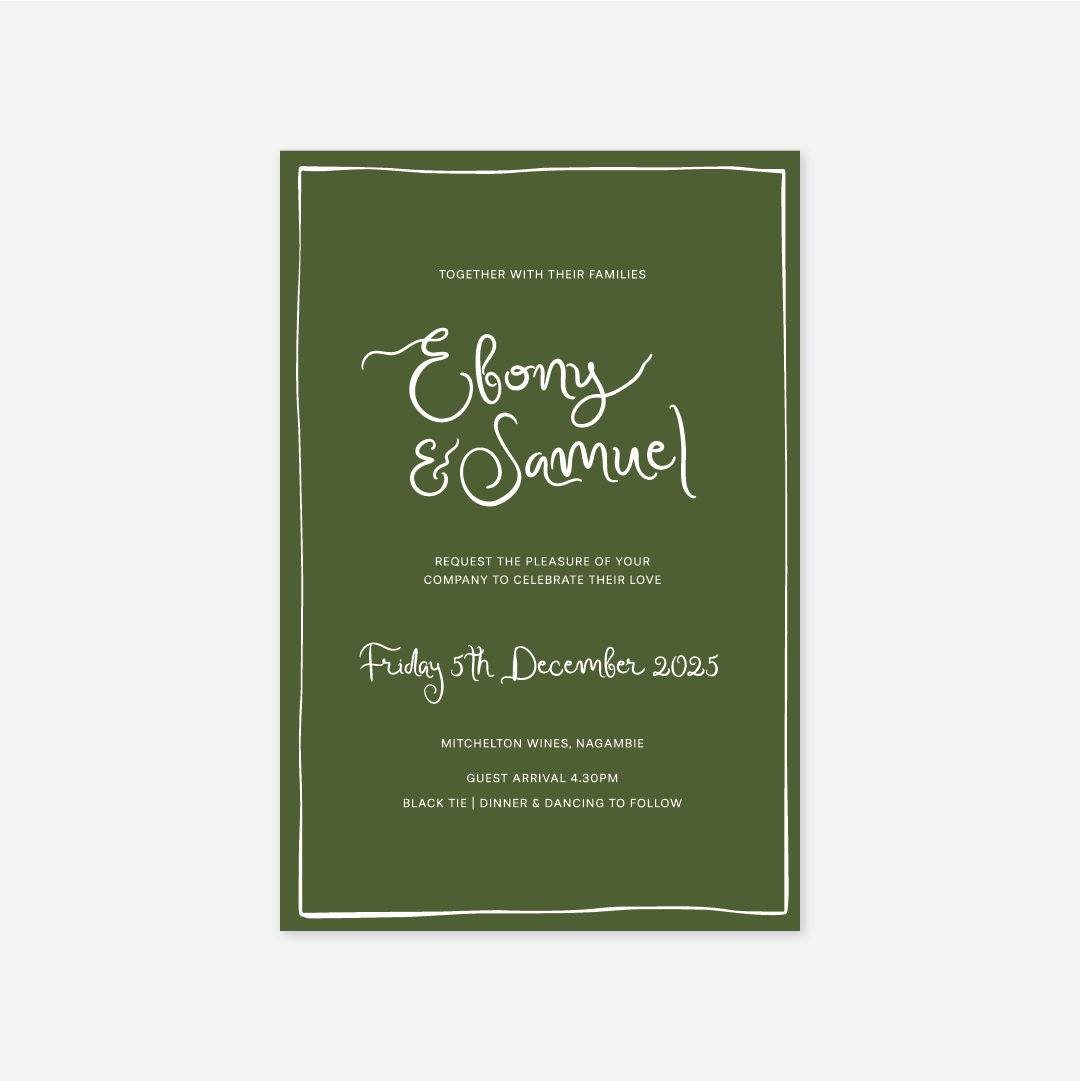 E-Wedding Invitation