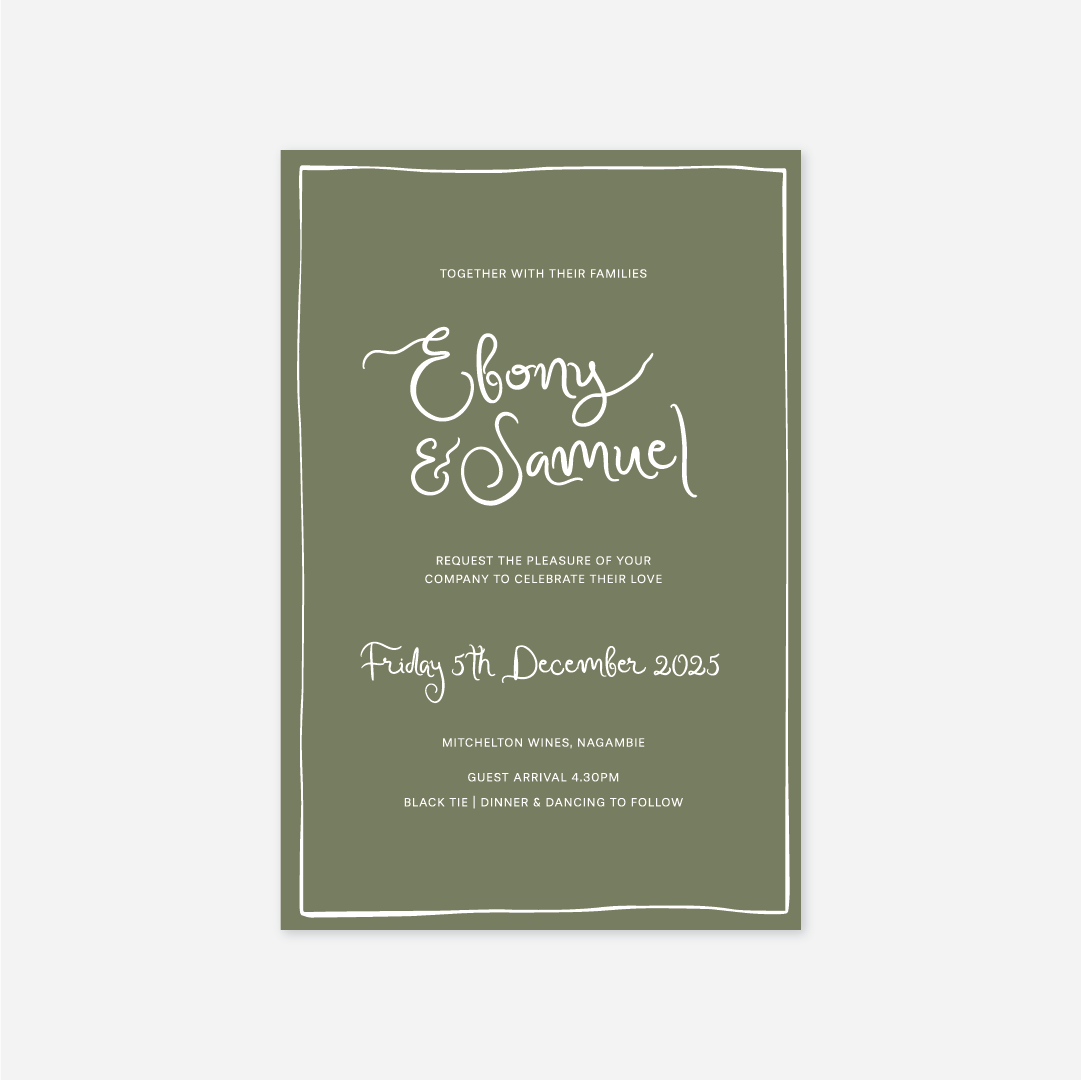E-Wedding Invitation