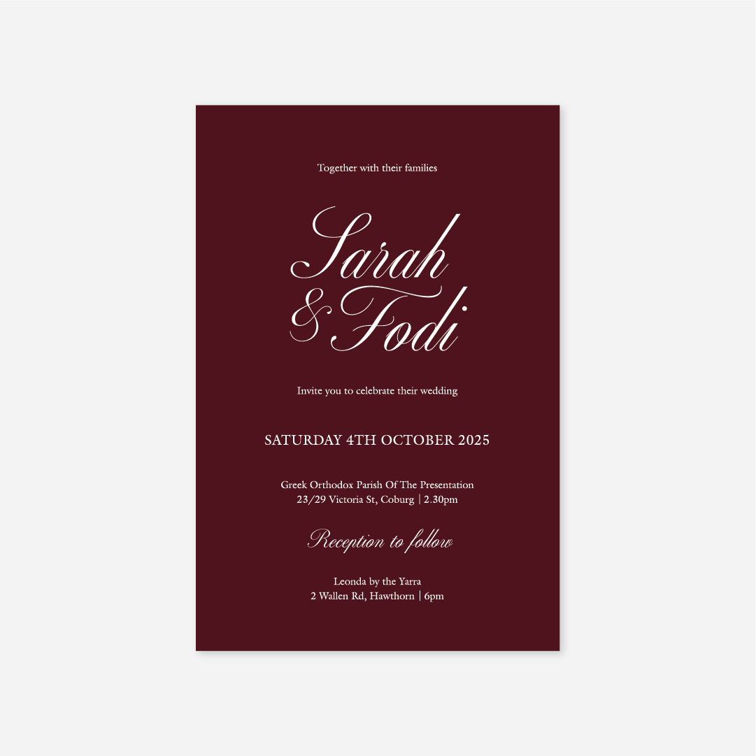 E-Wedding Invitation