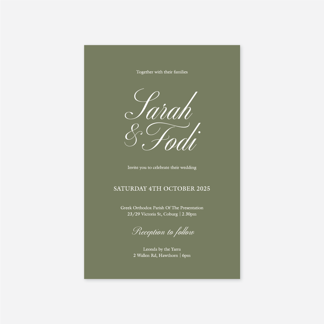 E-Wedding Invitation