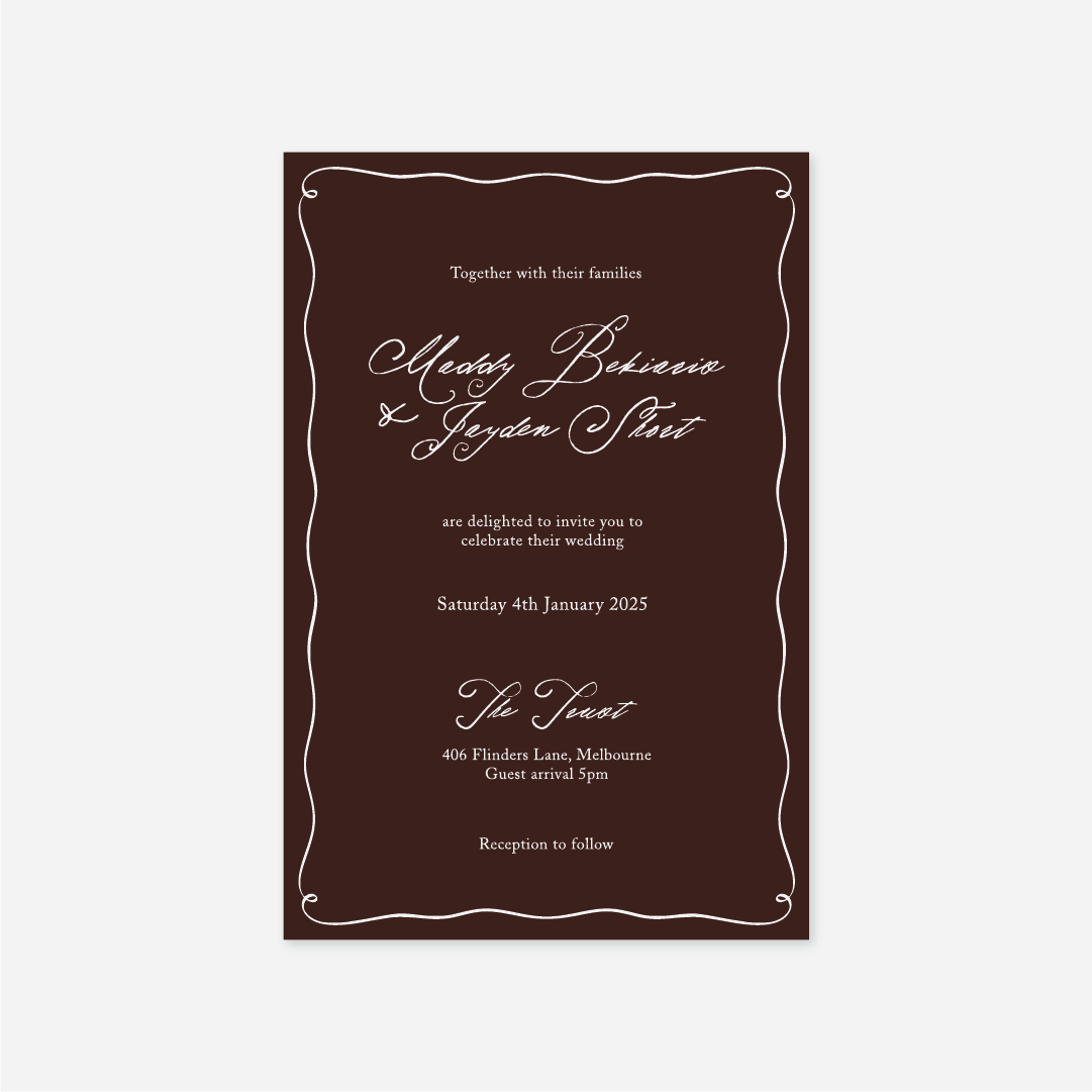 E-Wedding Invitation