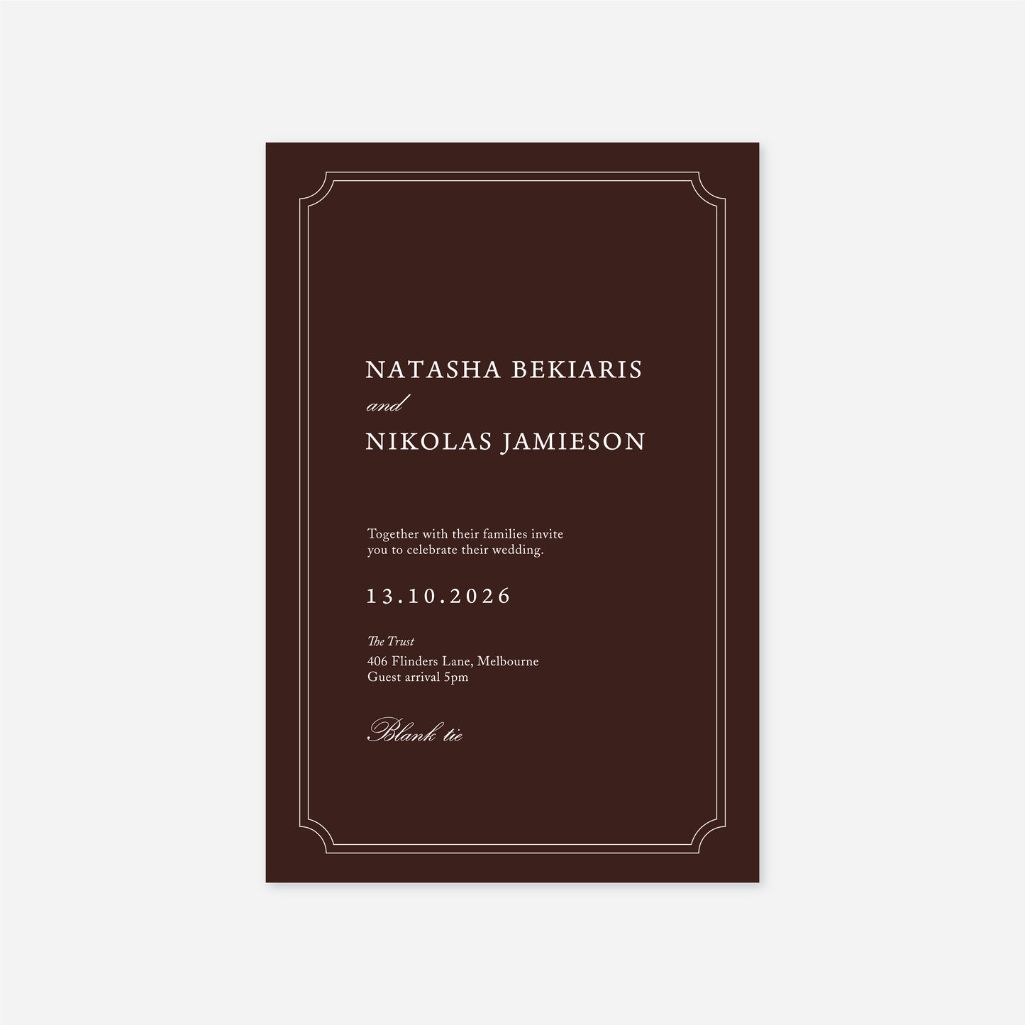 E-Wedding Invitation