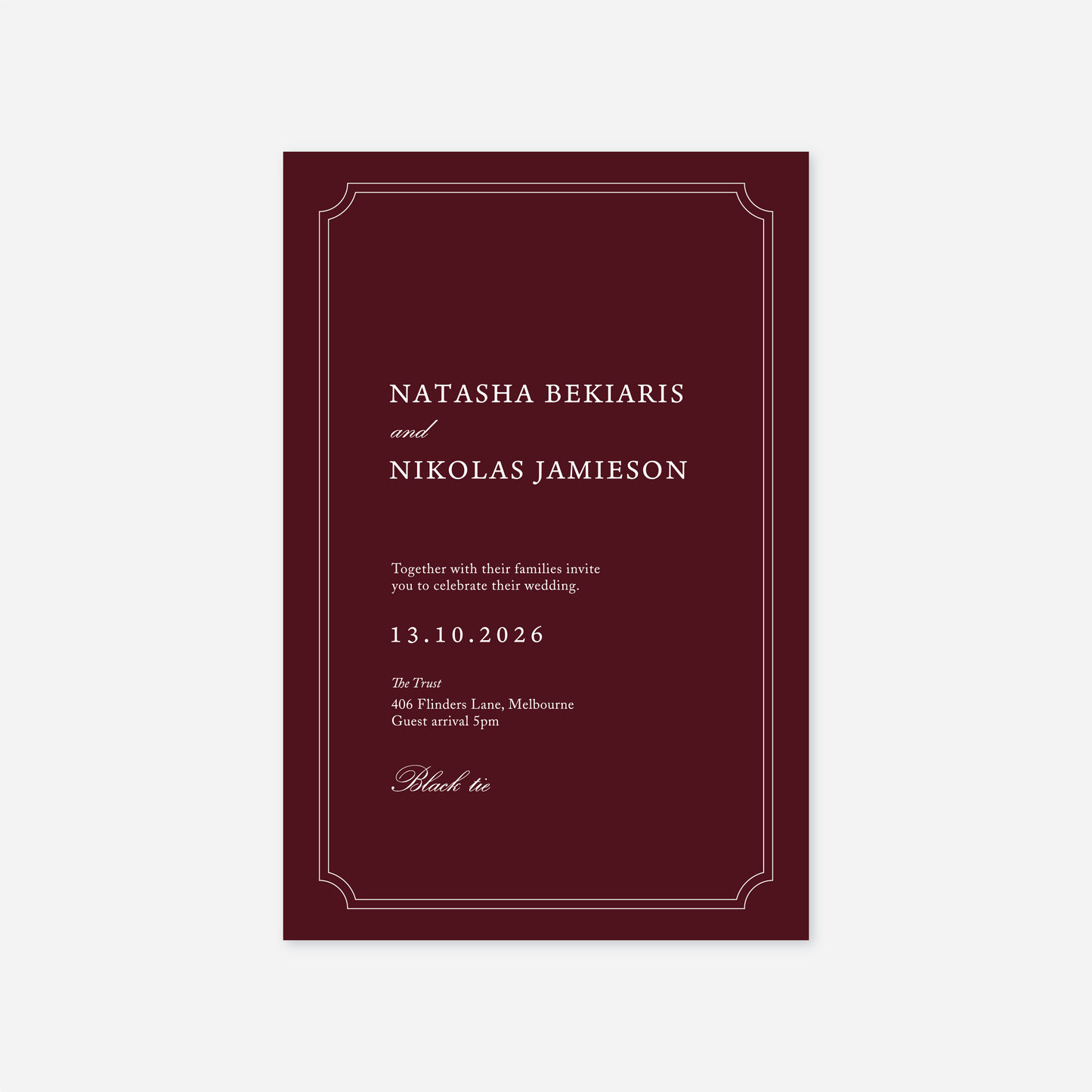 E-Wedding Invitation