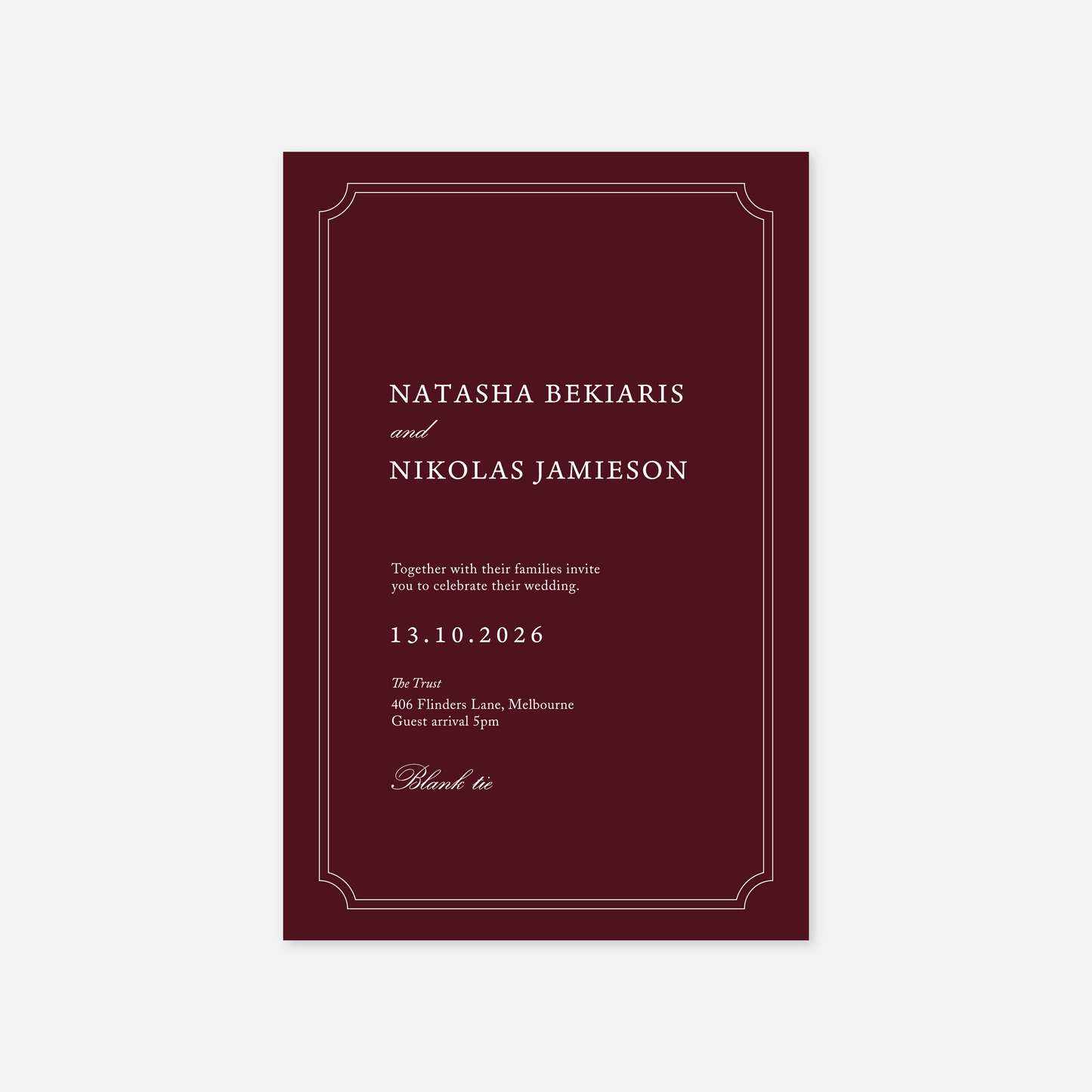 E-Wedding Invitation