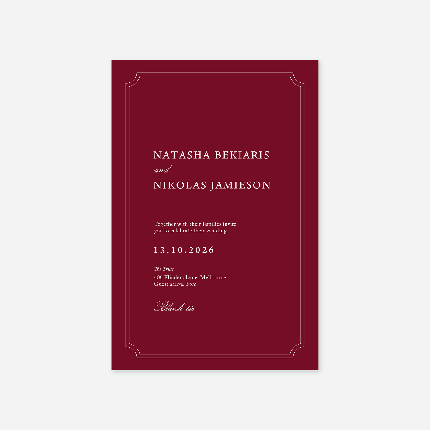 E-Wedding Invitation