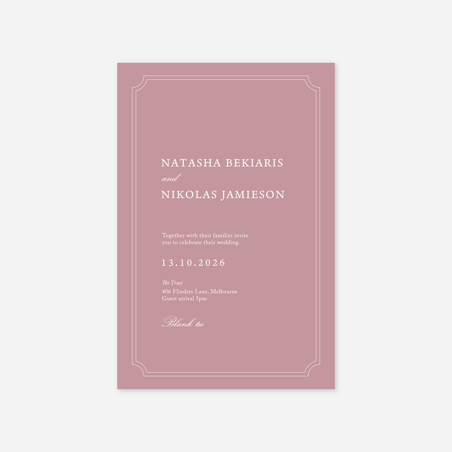 E-Wedding Invitation