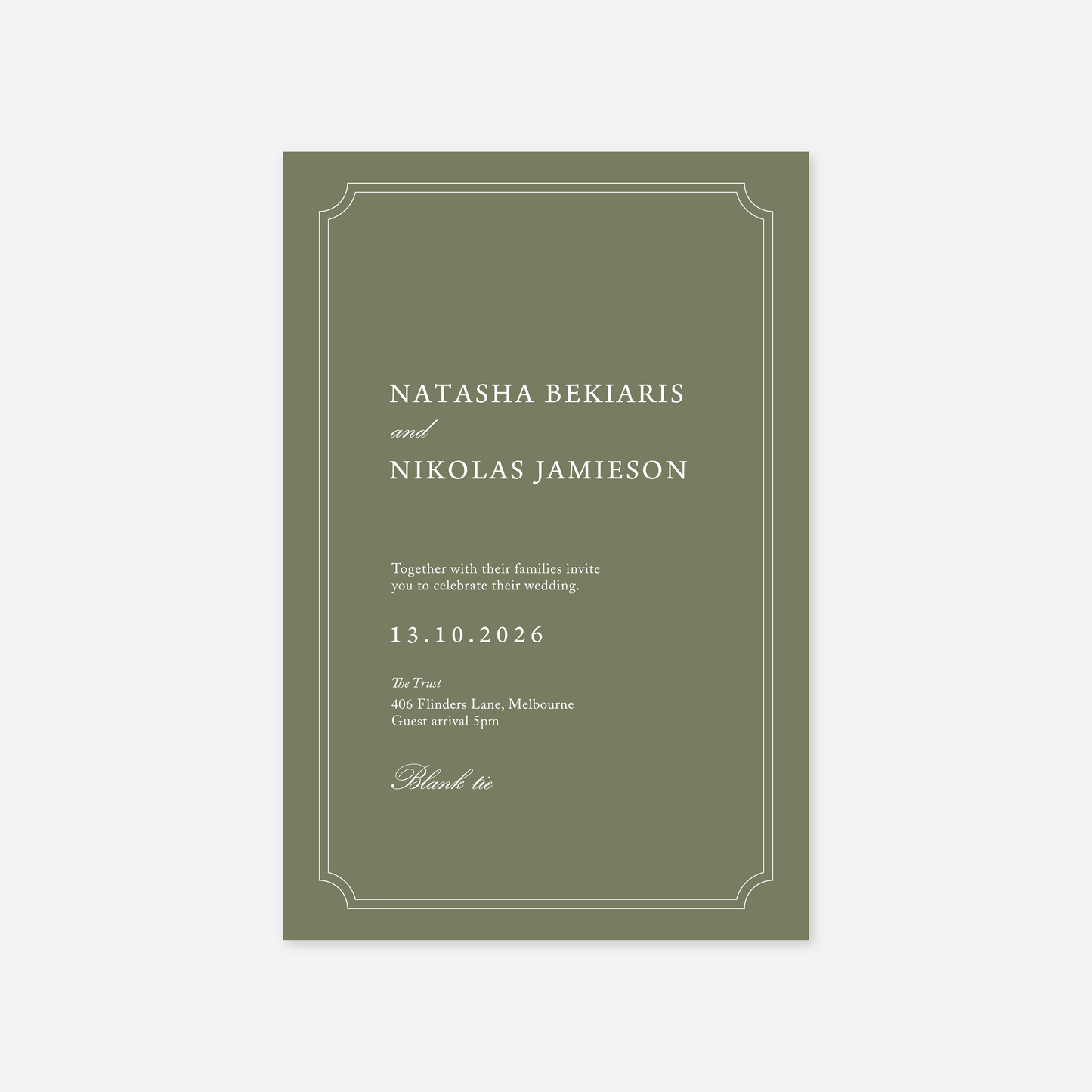 E-Wedding Invitation