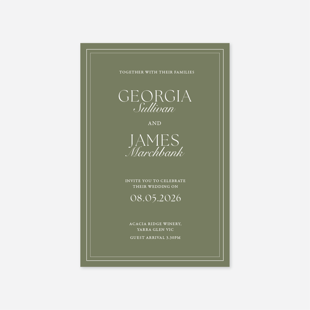 E-Wedding Invitation