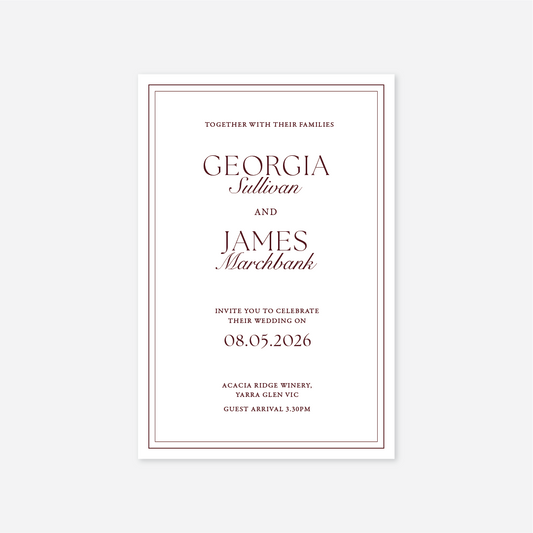 E-Wedding Invitation