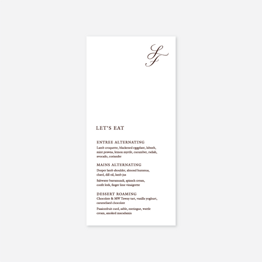 Classic Menu