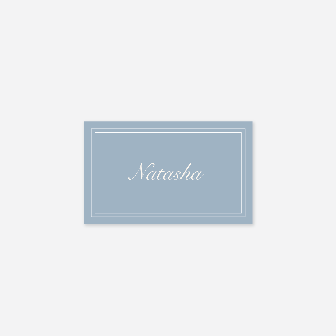 Romance Name Cards