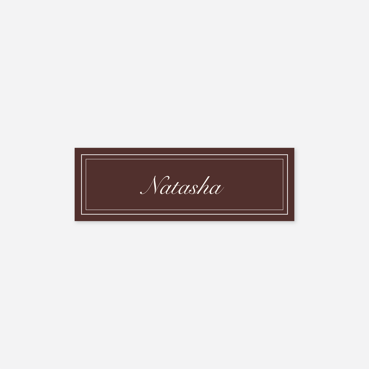 Romance Name Cards