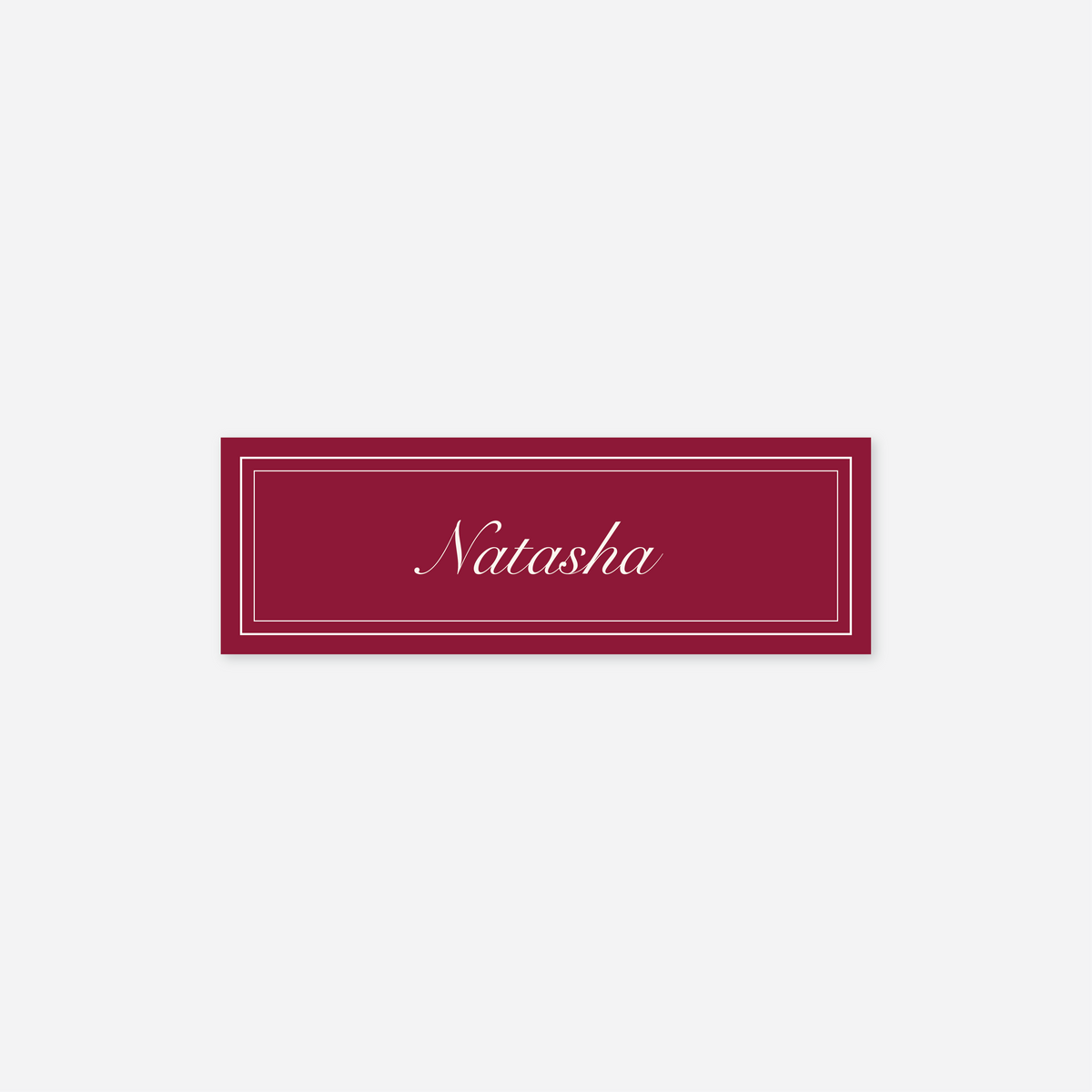 Romance Name Cards