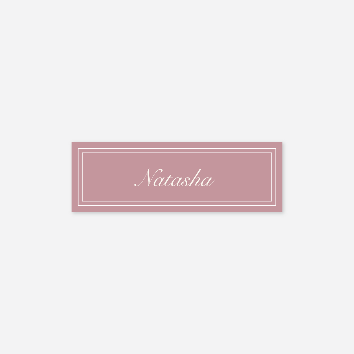 Romance Name Cards
