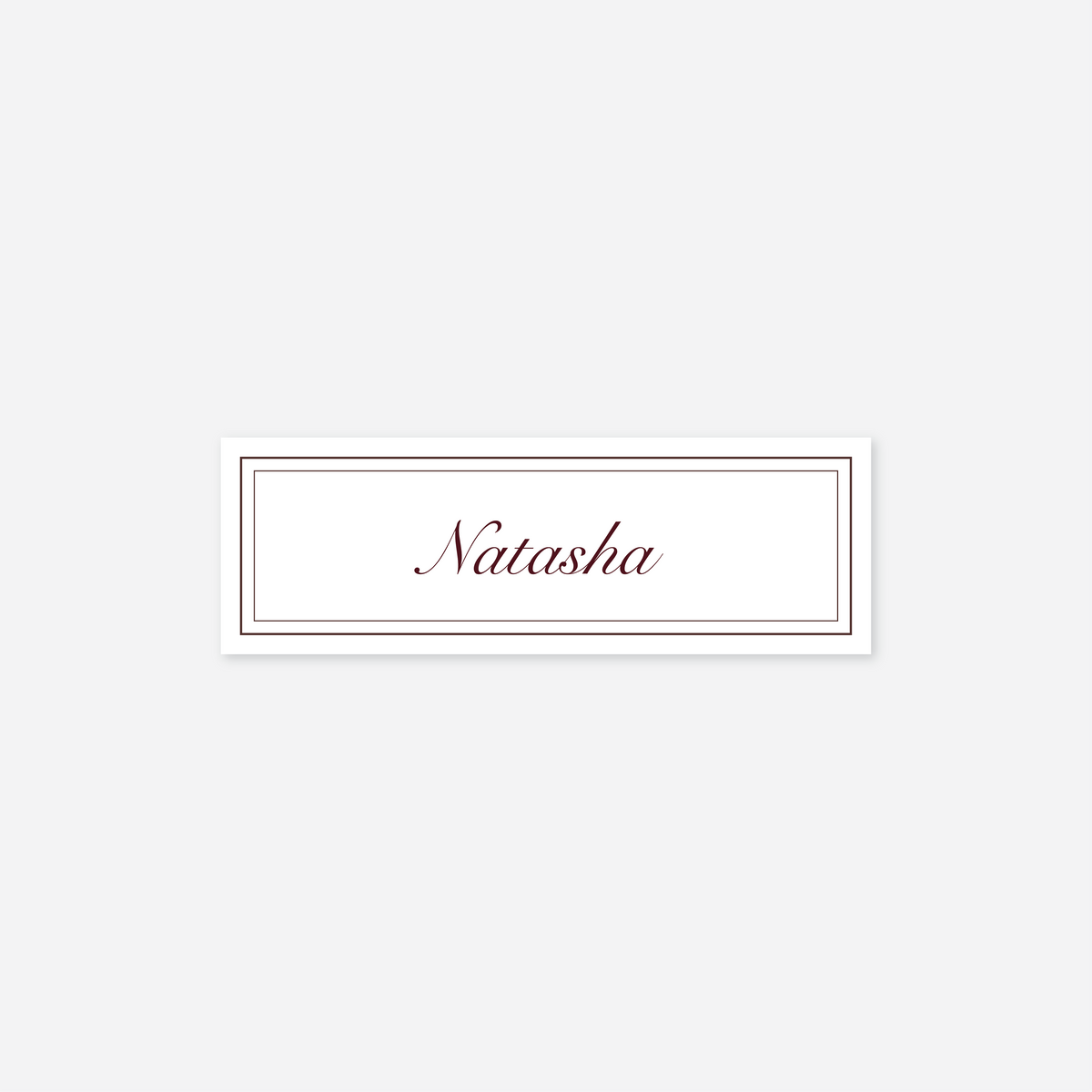 Romance Name Cards