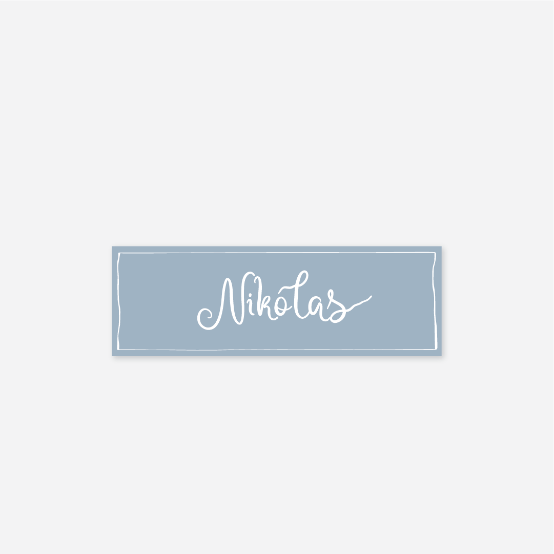Whimsical Name Cards