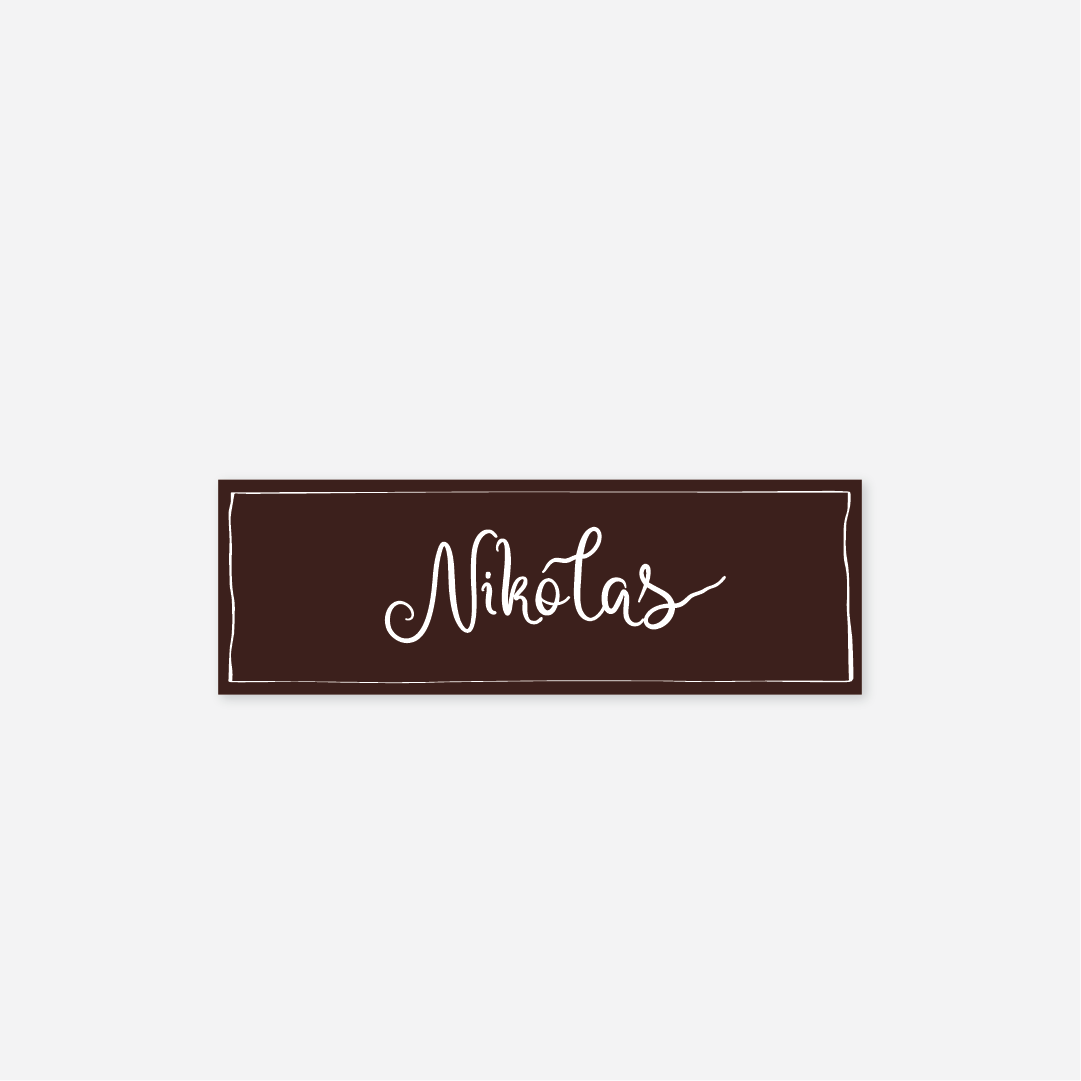 Whimsical Name Cards