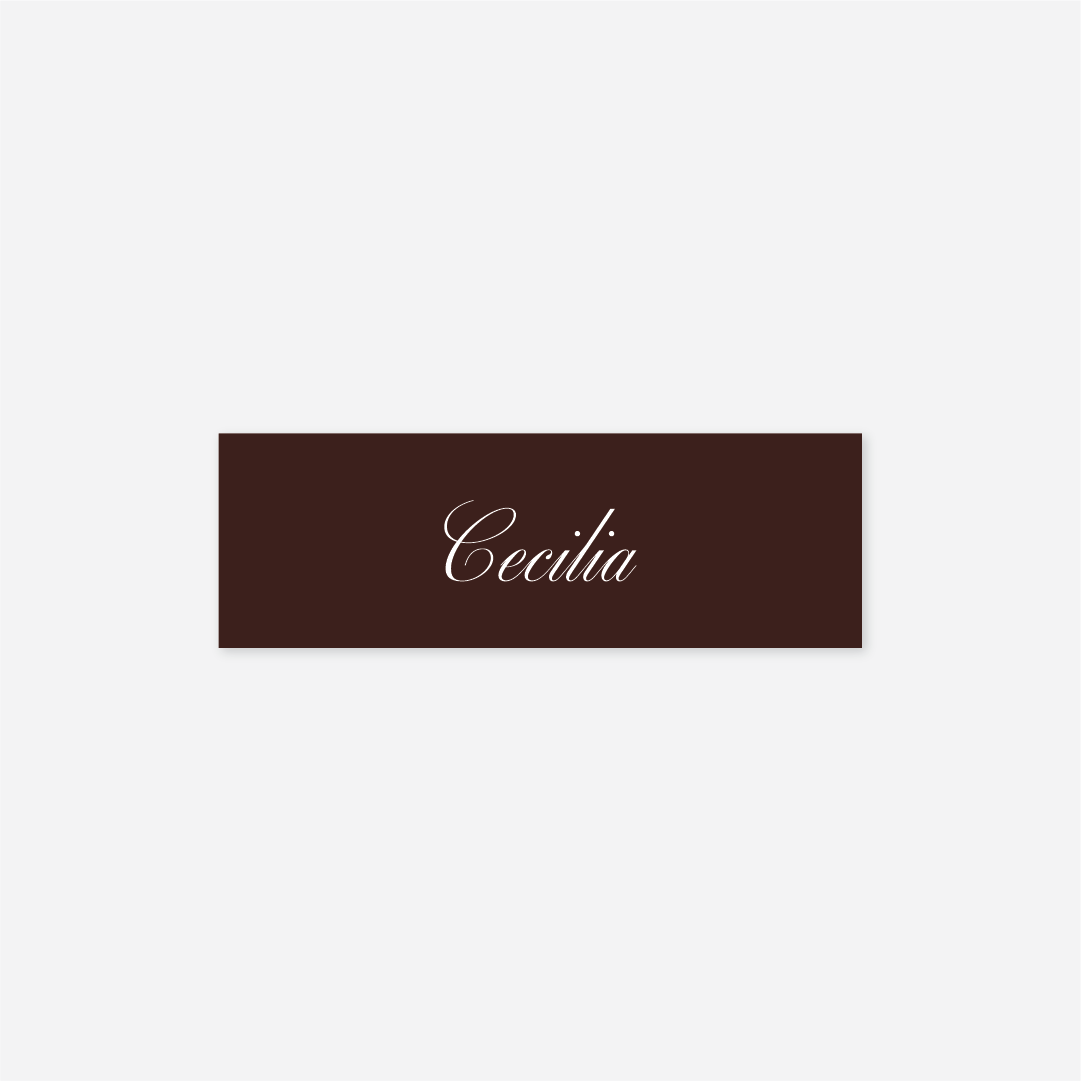 Classic Name Cards