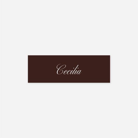 Classic Name Cards