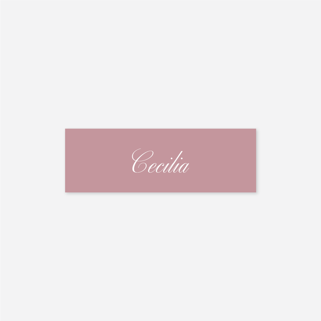 Classic Name Cards