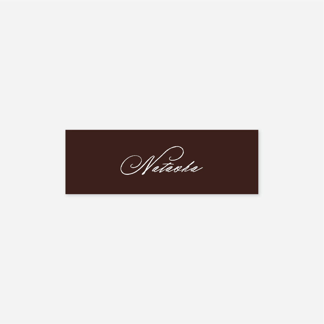 Elegance Name Cards