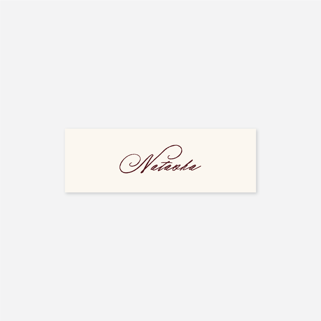 Elegance Name Cards