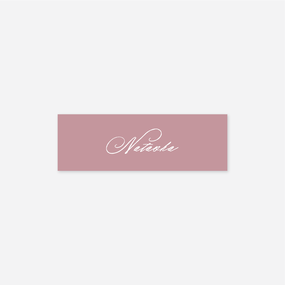 Elegance Name Cards
