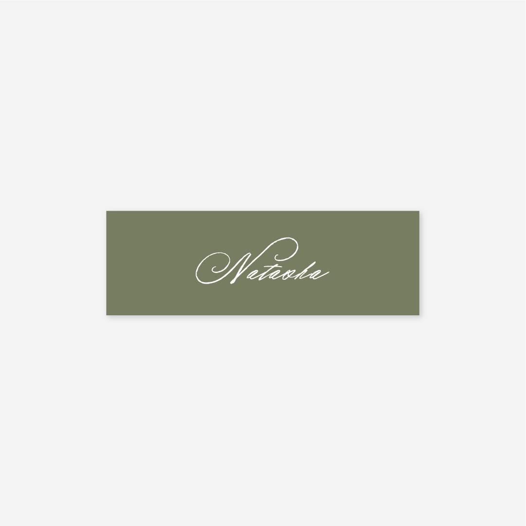 Elegance Name Cards