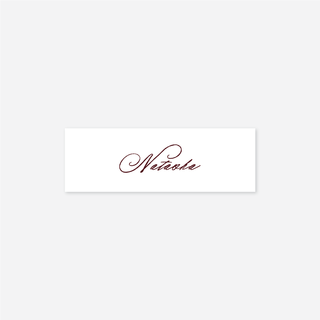 Elegance Name Cards