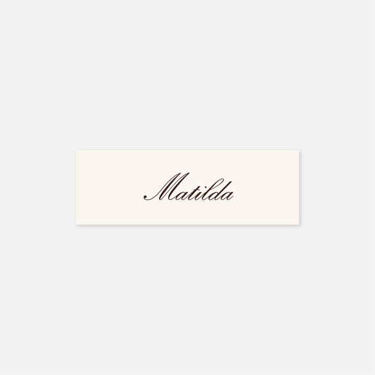Heritage Name Cards