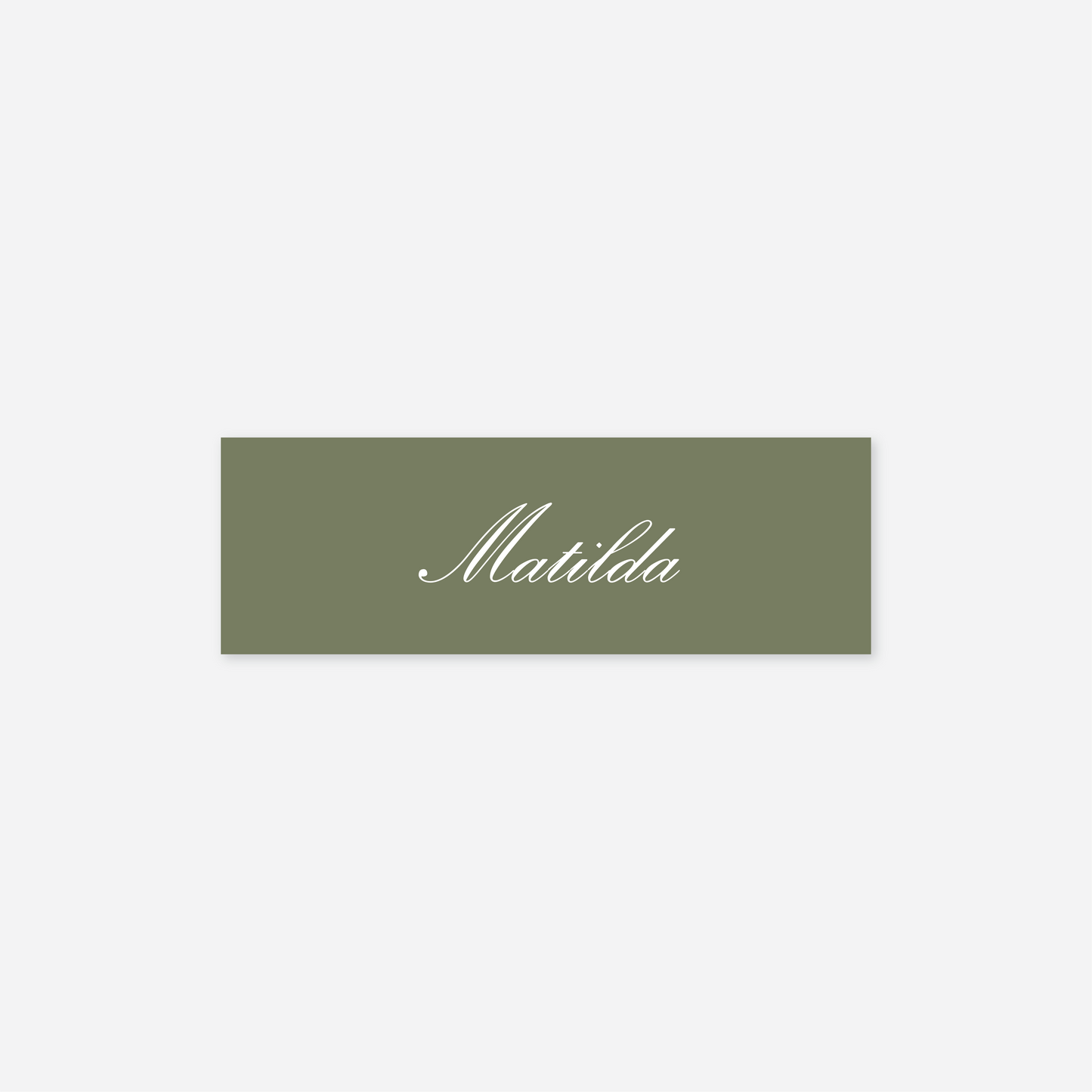 Heritage Name Cards