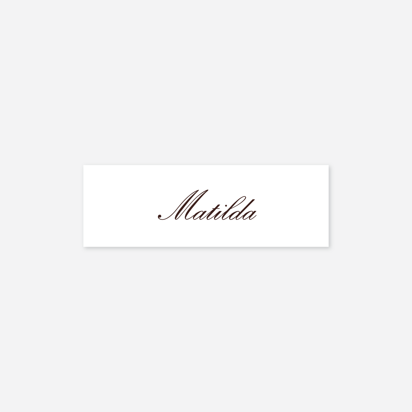 Heritage Name Cards