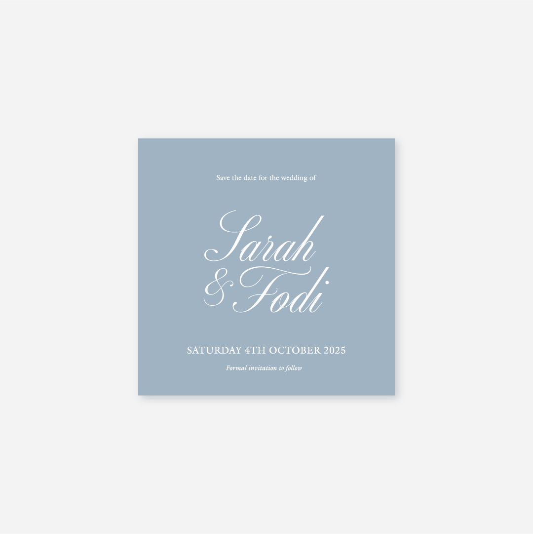 Classic Save The Date