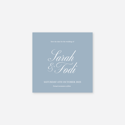 Classic Save The Date