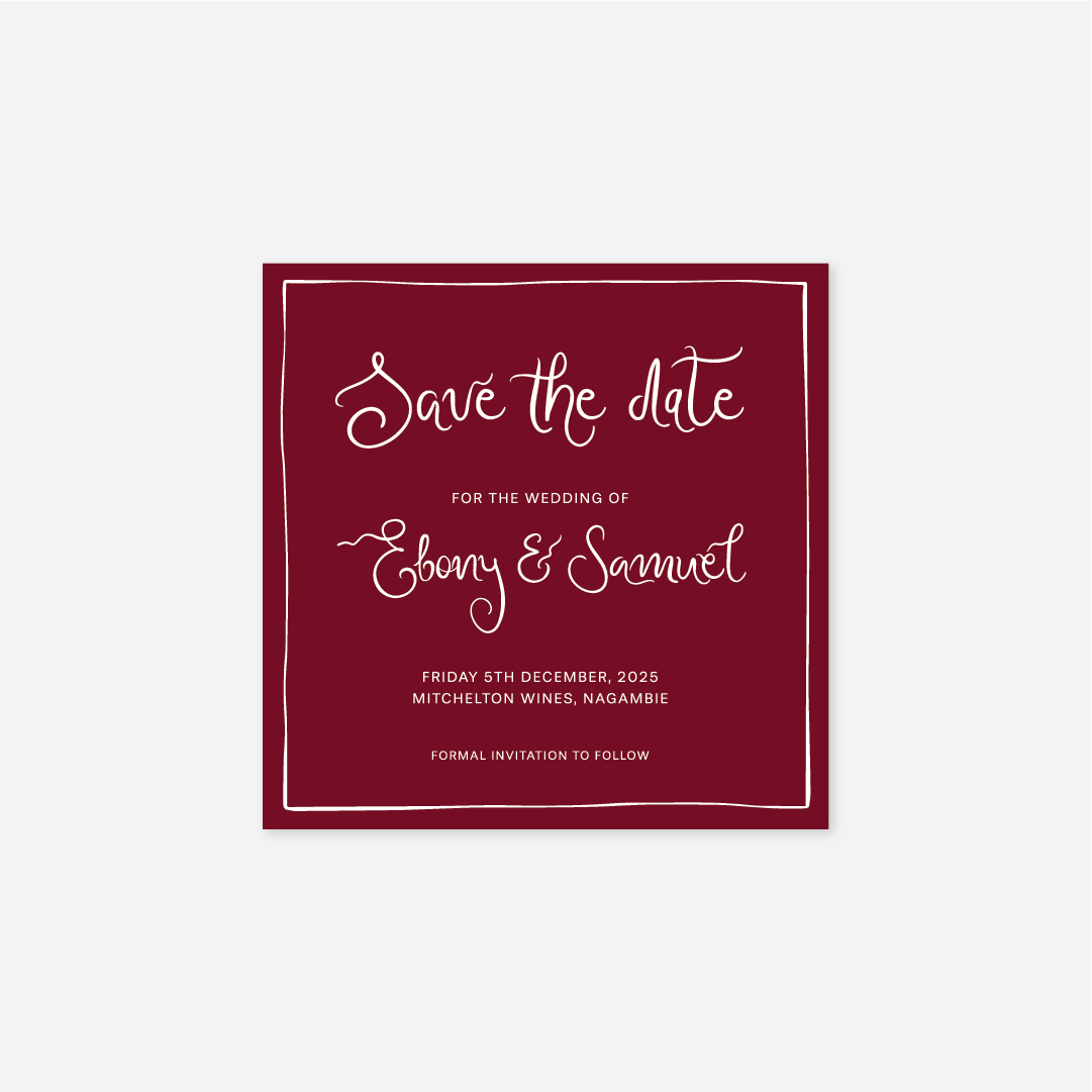E-Save The Date