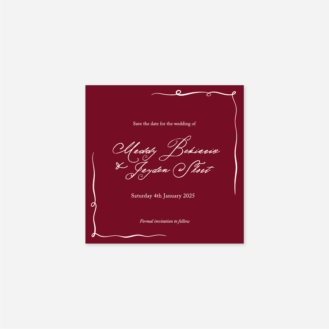 E-Save The Date