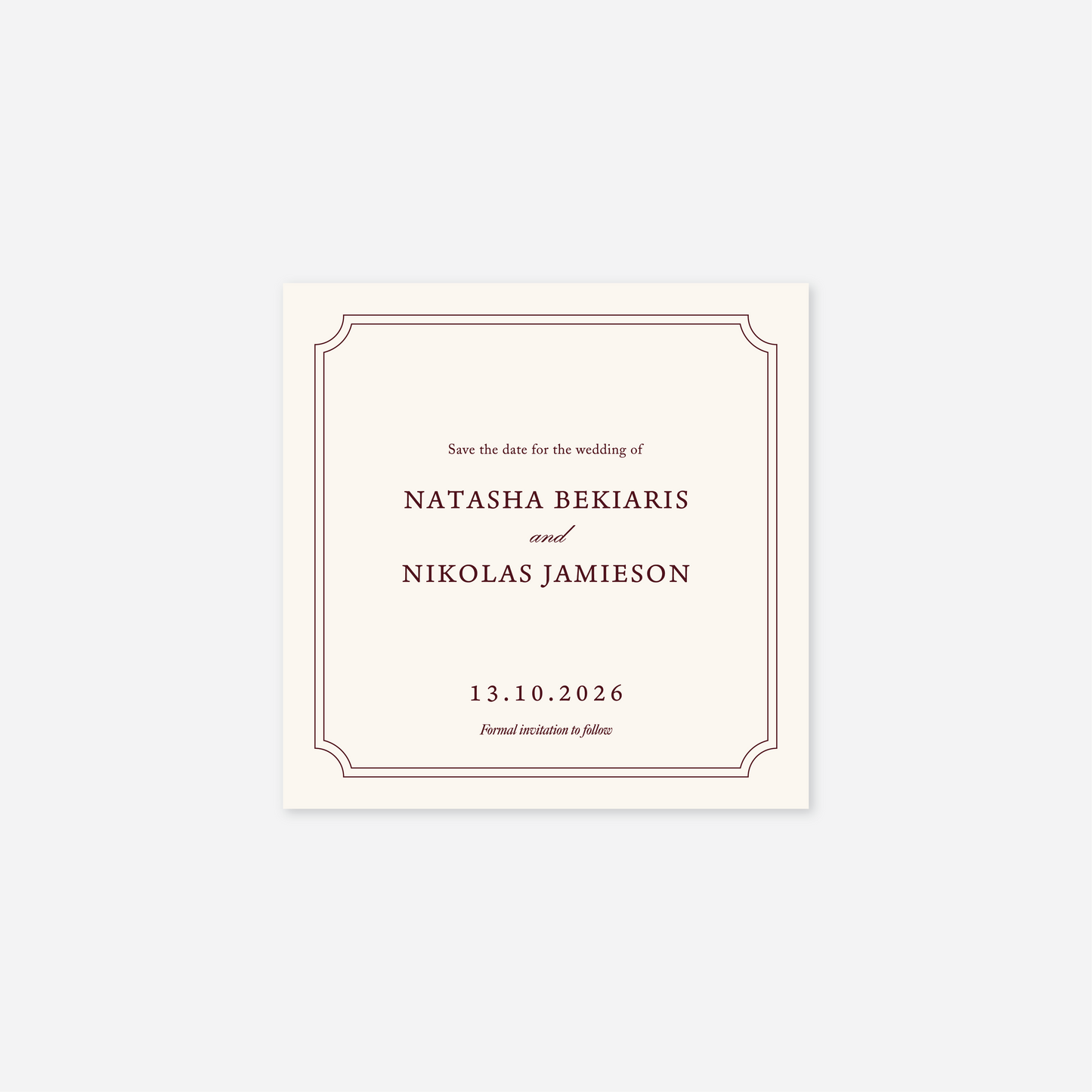 Heritage Save The Date