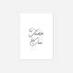 Elegance wedding table number wedding stationery in White — Just Hitched
